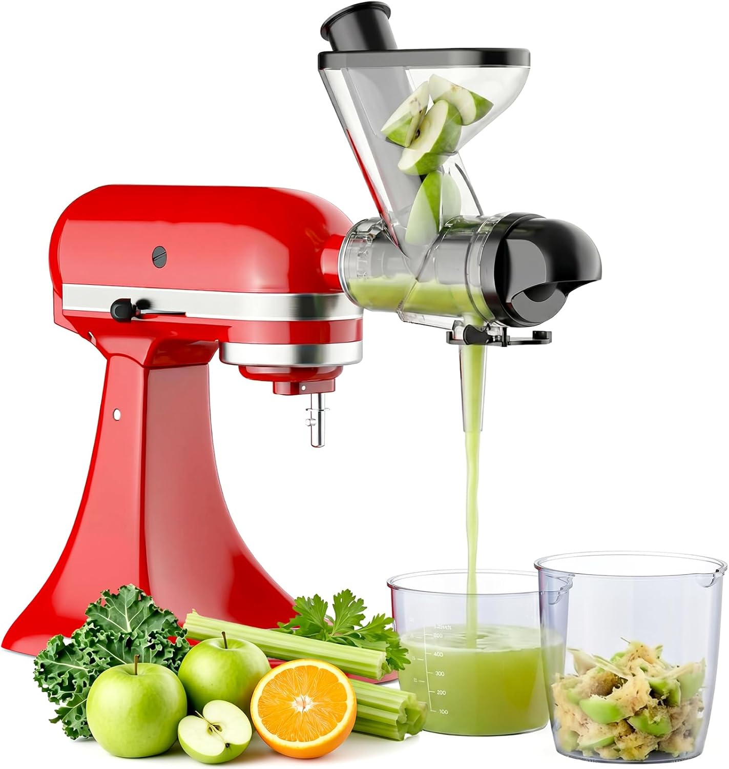Cold Press Juicer - Accesorio de exprimidor masticador para batidora