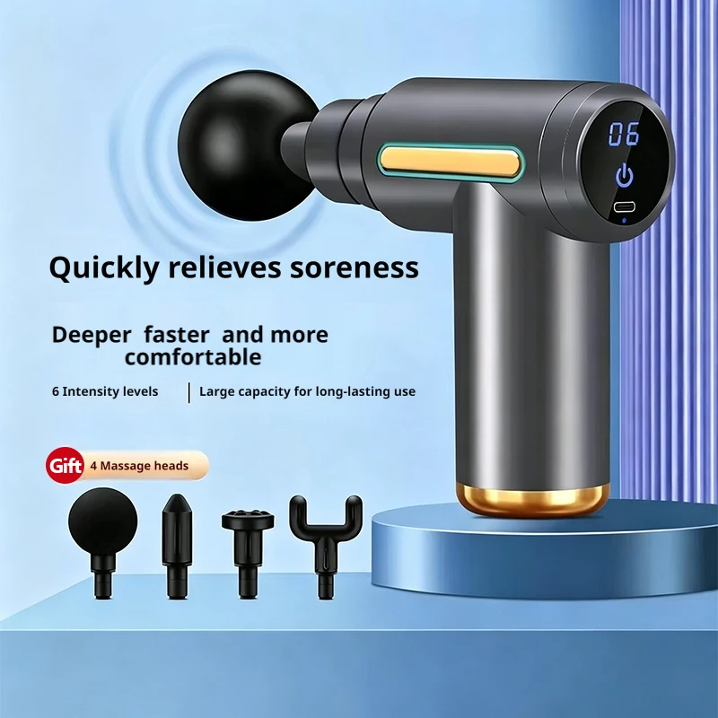 Massage Gun Deep Tissue - Mini pistola de masaje eléctrica de
