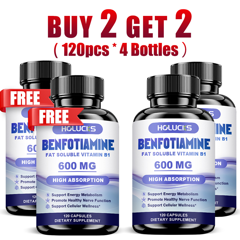 Health Wellness & Nutrition Center Llc - Cápsulas de Benfotiamina, con Vitamina B1