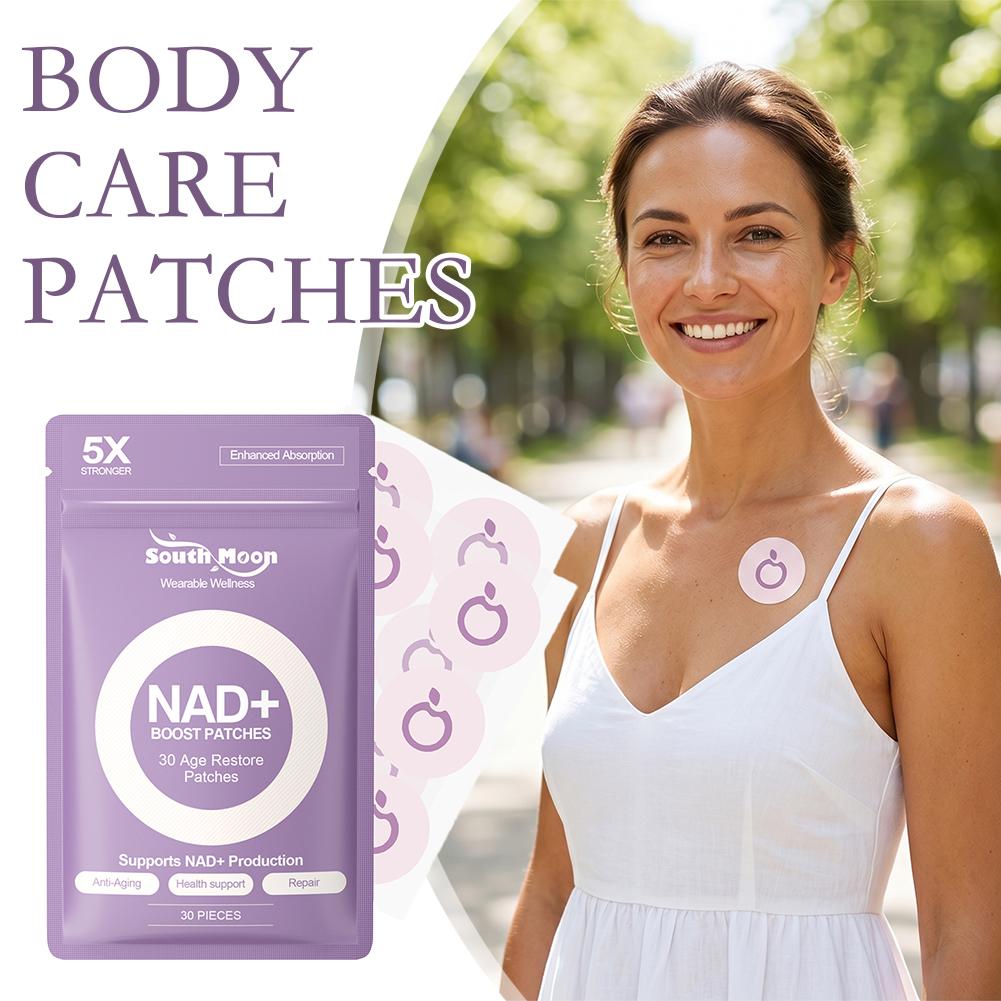 Health Wellness & Nutrition Center Llc - 30 Parches NAD+ Boost Antienvejecimiento para