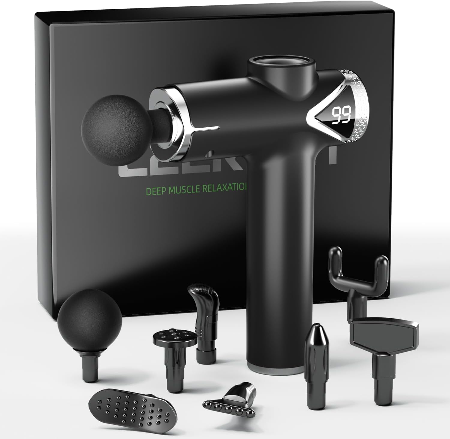 Massage Gun Deep Tissue - Pistola de Masaje Muscular Profesional para