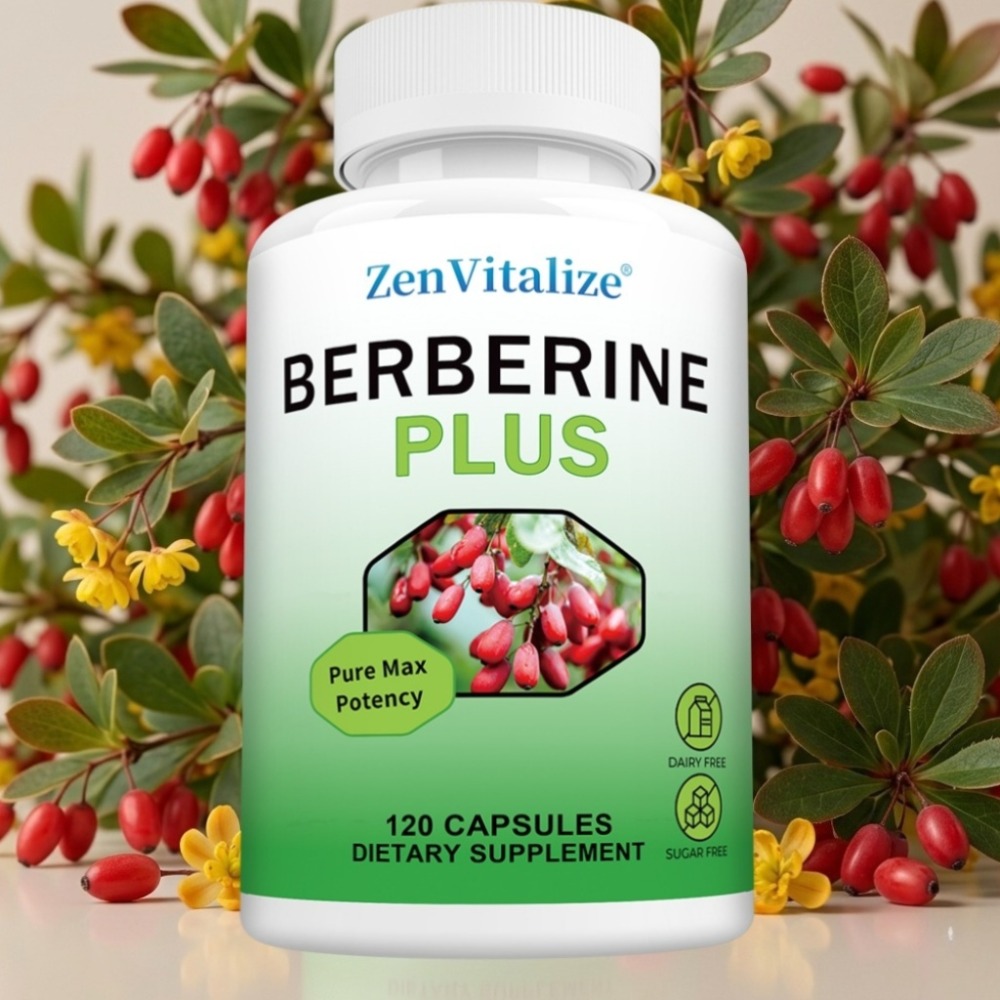 Health Wellness & Nutrition Center Llc - Berberine Plus con Jalea Real, 120