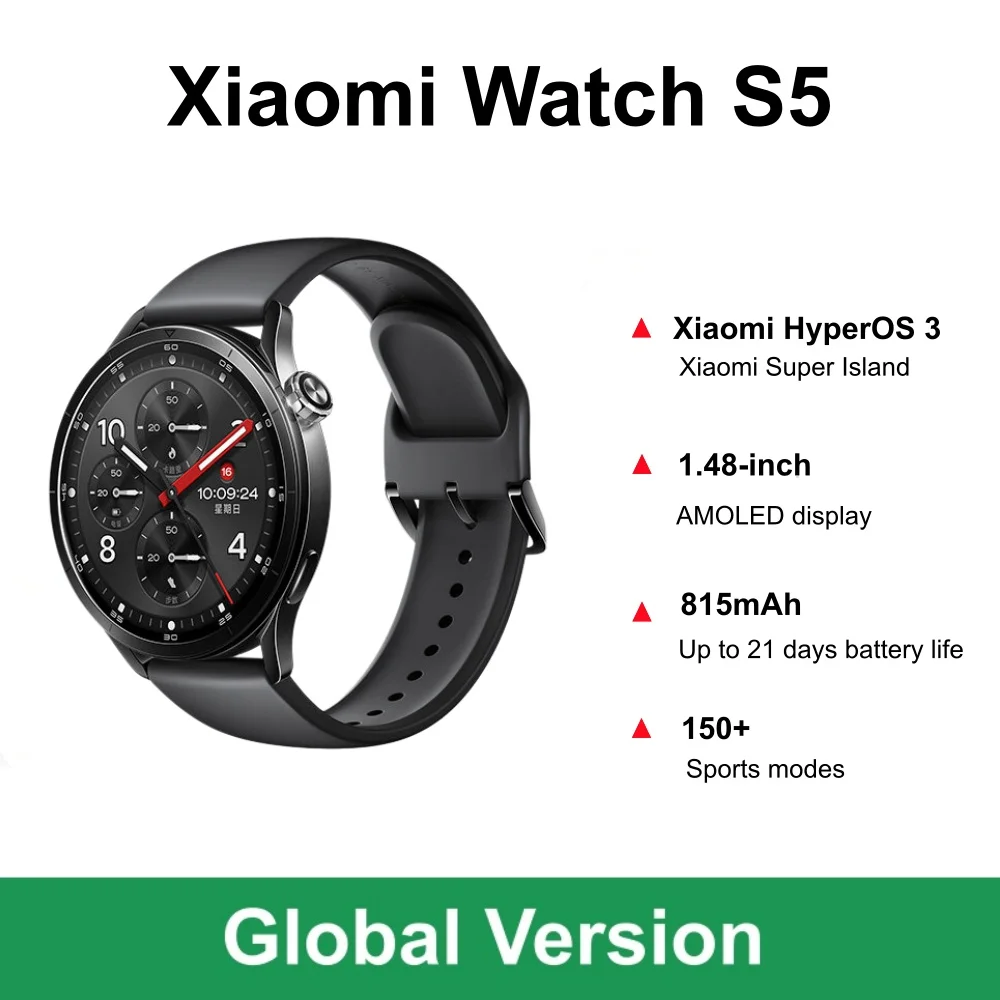 Xbody Health & Wellness Functional Integrative Medicine Office & Medical Spa - Versión Global Xiaomi Watch S5 Smartwatch