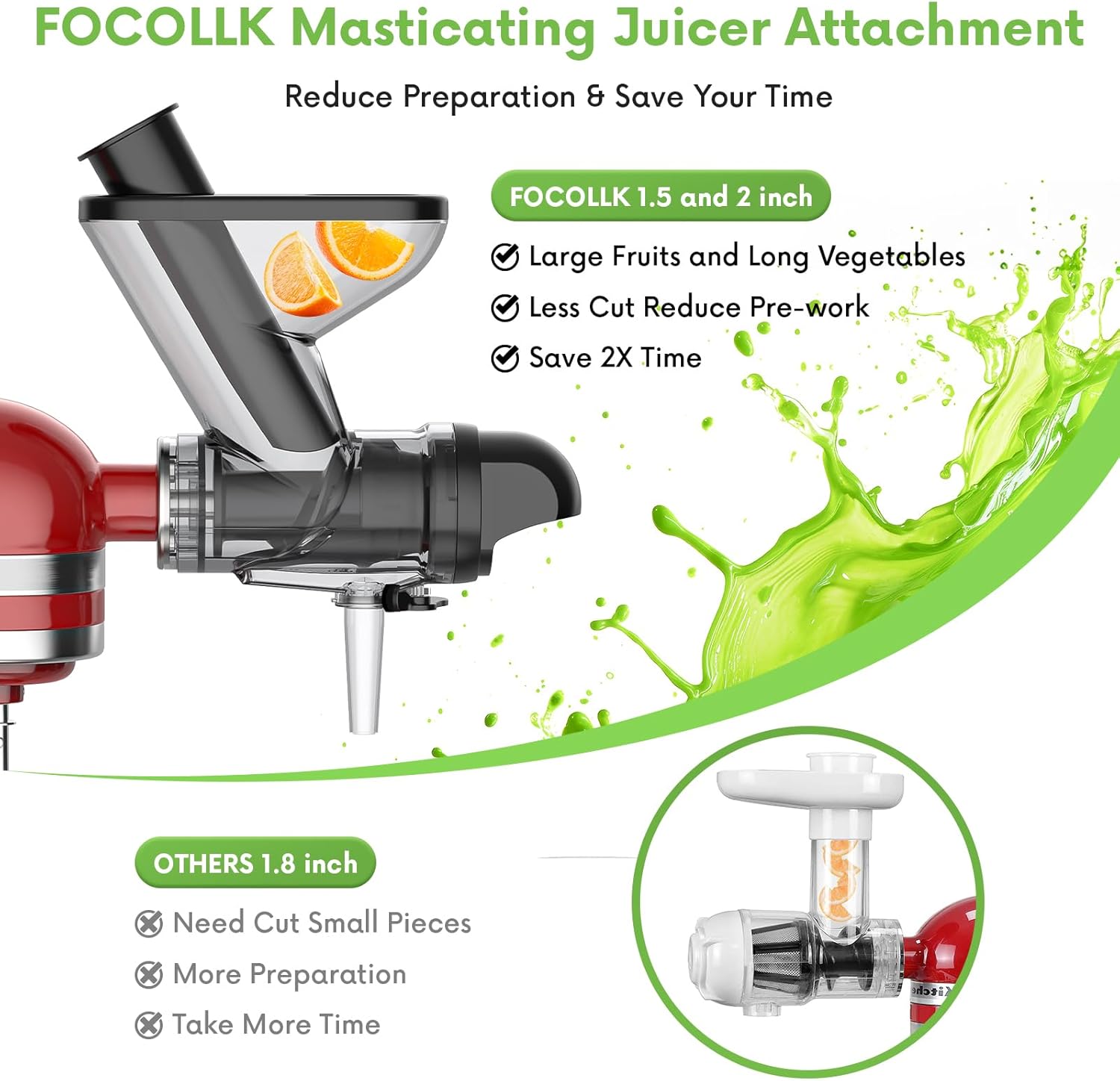 Accesorio de exprimidor mastic - Cold Press Juicer reseña y precio