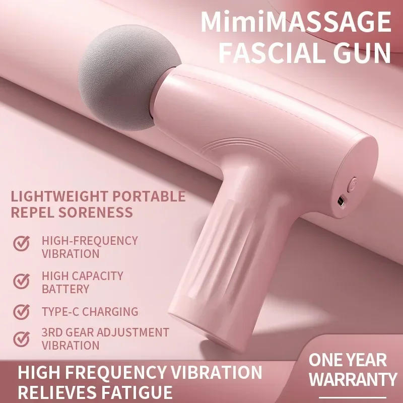 Mini pistola de masaje muscula - Massage Gun Deep Tissue reseña y precio
