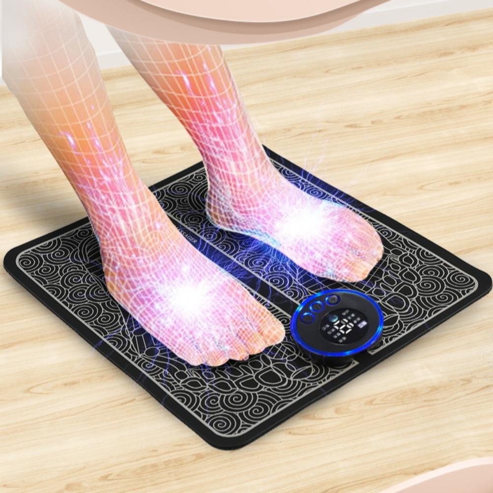 Almohadilla de masaje de pies  - Ems Foot Massager reseña y precio