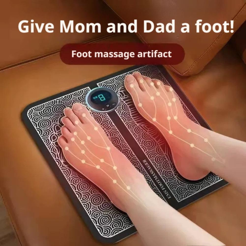 Almohadilla de masaje de pies  - Ems Foot Massager reseña y precio