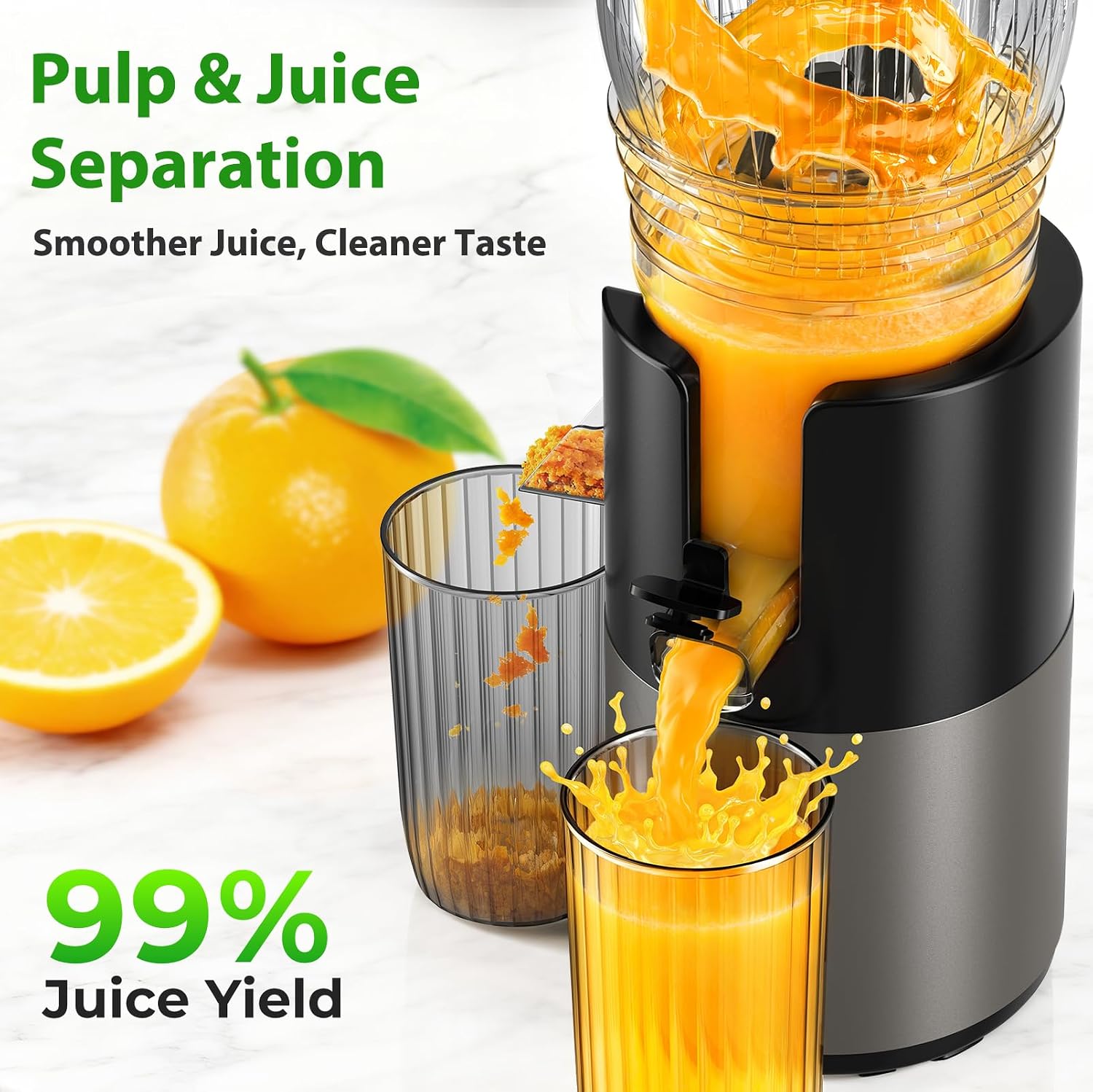 Extractor de Jugos Prensado en - Cold Press Juicer reseña y precio