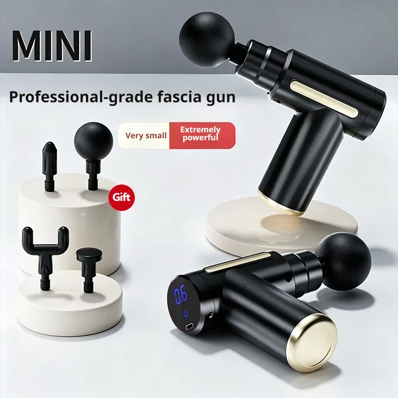Mini pistola de masaje eléctri - Massage Gun Deep Tissue reseña y precio
