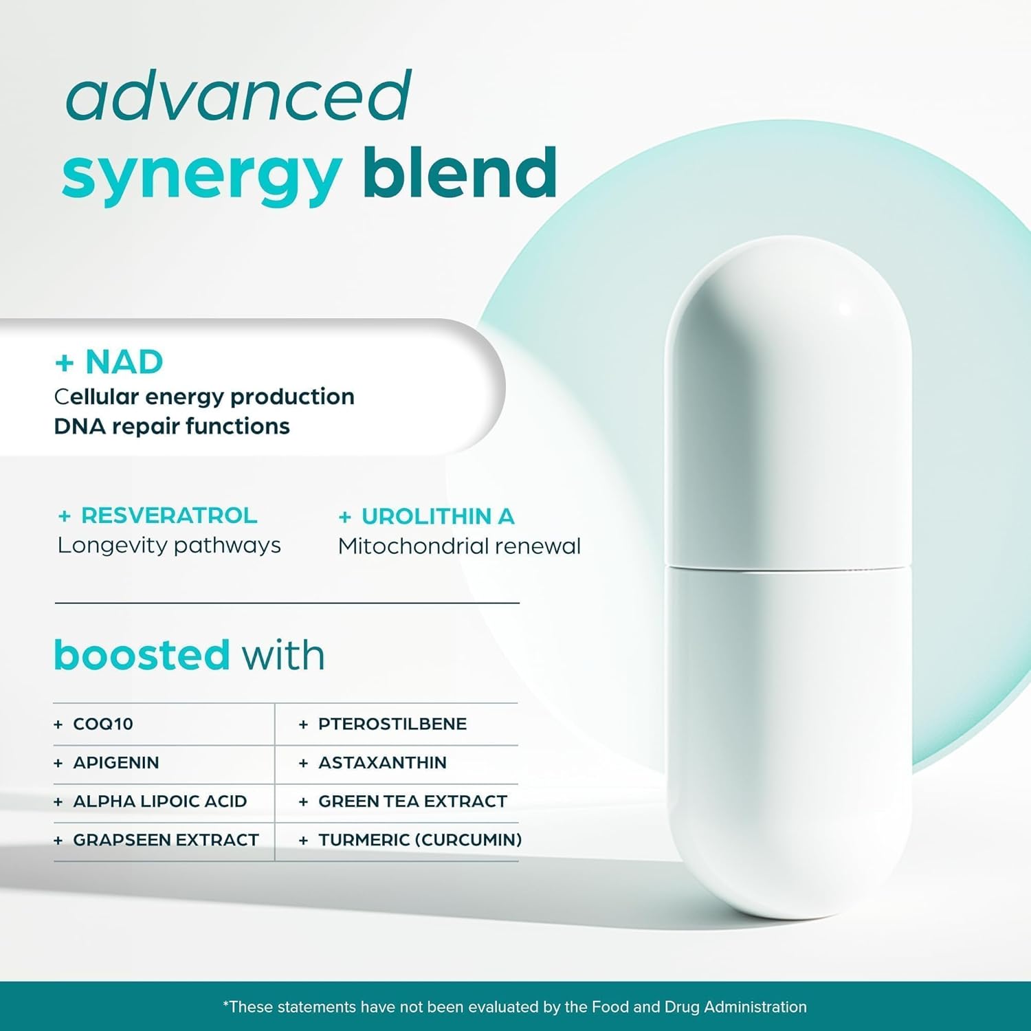 Suplemento NAD Plus: Energía N - Health Wellness & Nutrition Center Llc reseña y precio