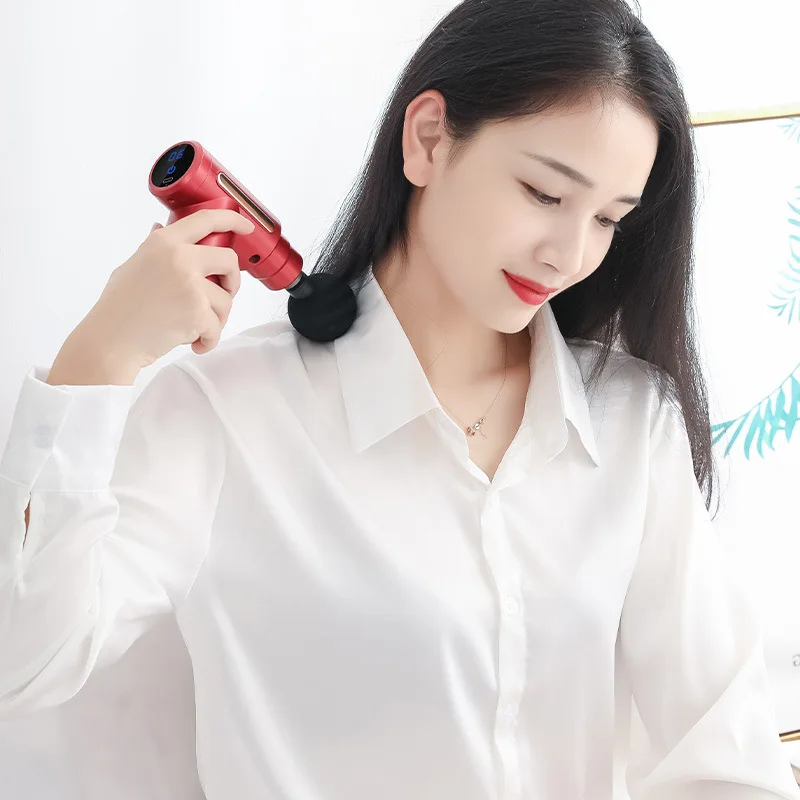 Mini pistola de masaje portáti - Massage Gun Deep Tissue reseña y precio