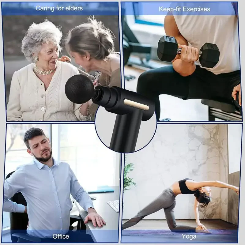 Pistola de fascia portátil 202 - Massage Gun Deep Tissue reseña y precio