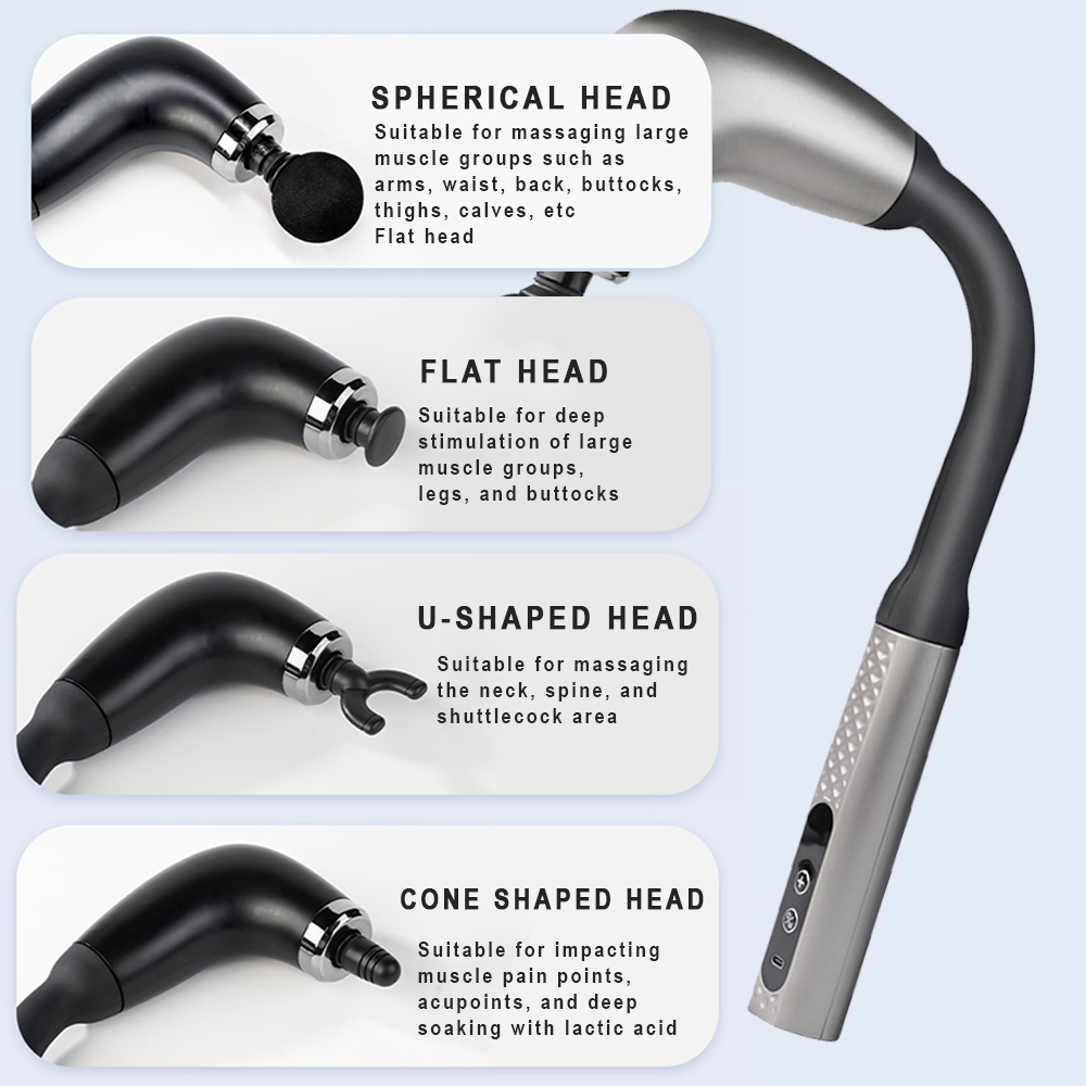 Pistola de masaje fascial port - Massage Gun Deep Tissue reseña y precio