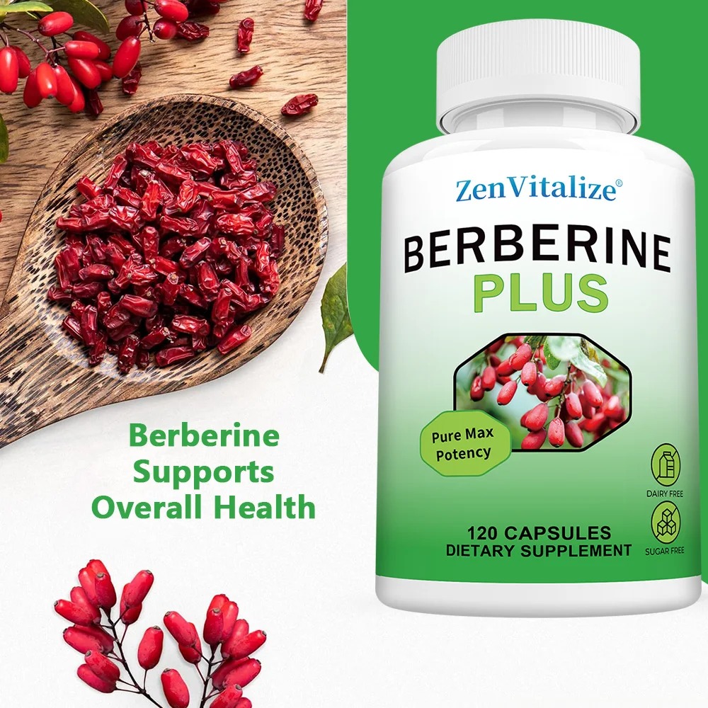 Berberine Plus con Jalea Real, - Health Wellness & Nutrition Center Llc reseña y precio