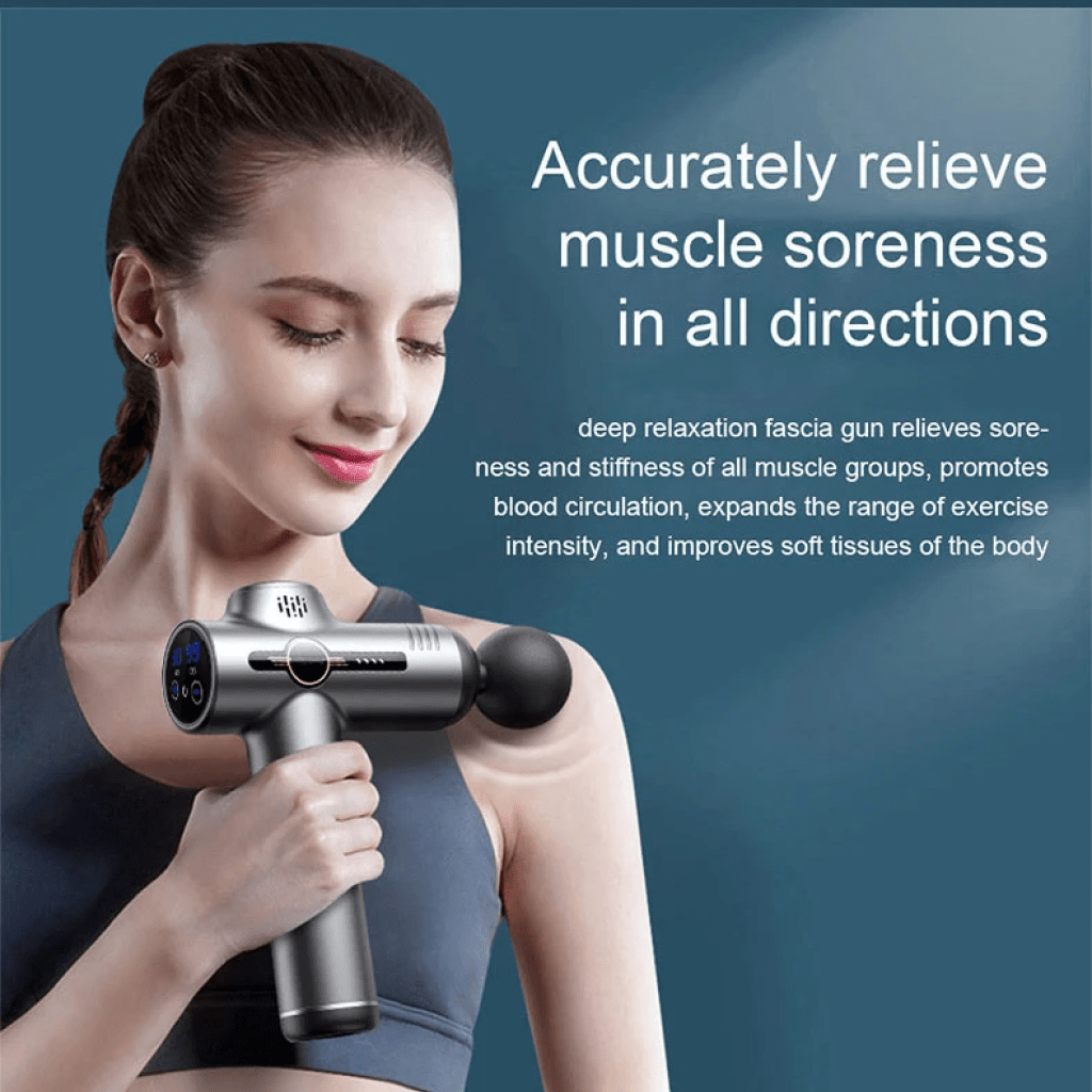 Pistola de masaje de 99 nivele - Massage Gun Deep Tissue reseña y precio