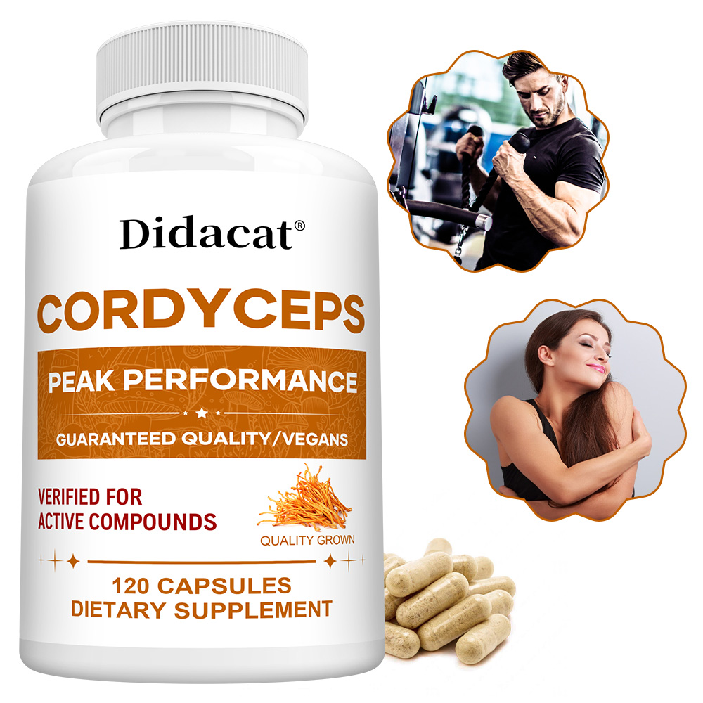 Cápsulas de hongos Cordyceps 1 - Health Wellness & Nutrition Center Llc reseña y precio